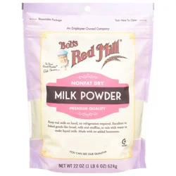 Bob's Red Mill Premium Quality Nonfat Dry Milk Powder 22 oz