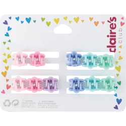 Claires Hair Claws Glitter Flower
