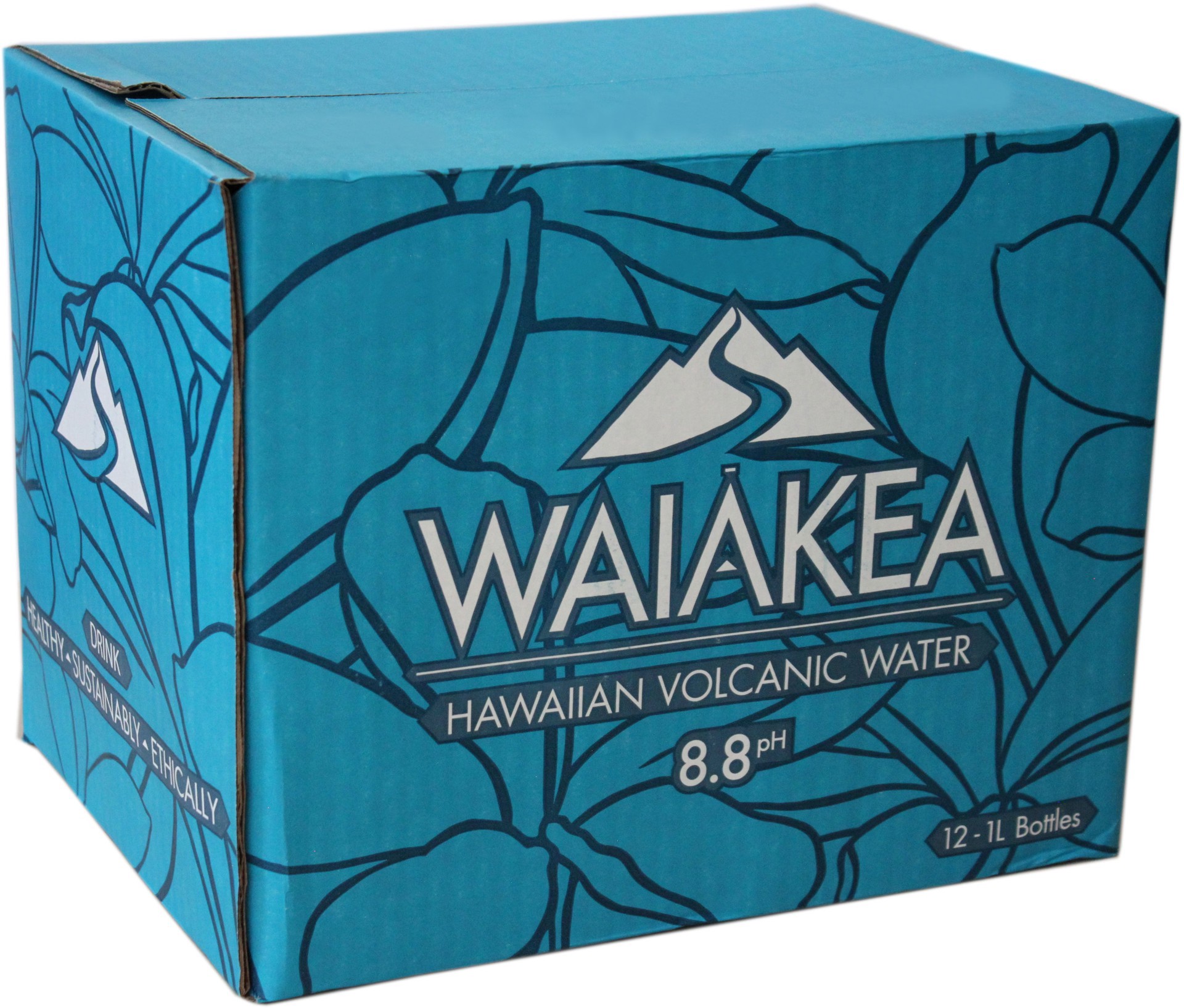 slide 1 of 1, Waiākea Waiakea Hawaiin Volcanic Water - 12 ct, 12 ct