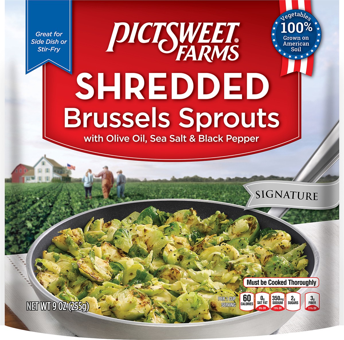 slide 1 of 1, PictSweet Brussels Sprouts, 9 oz