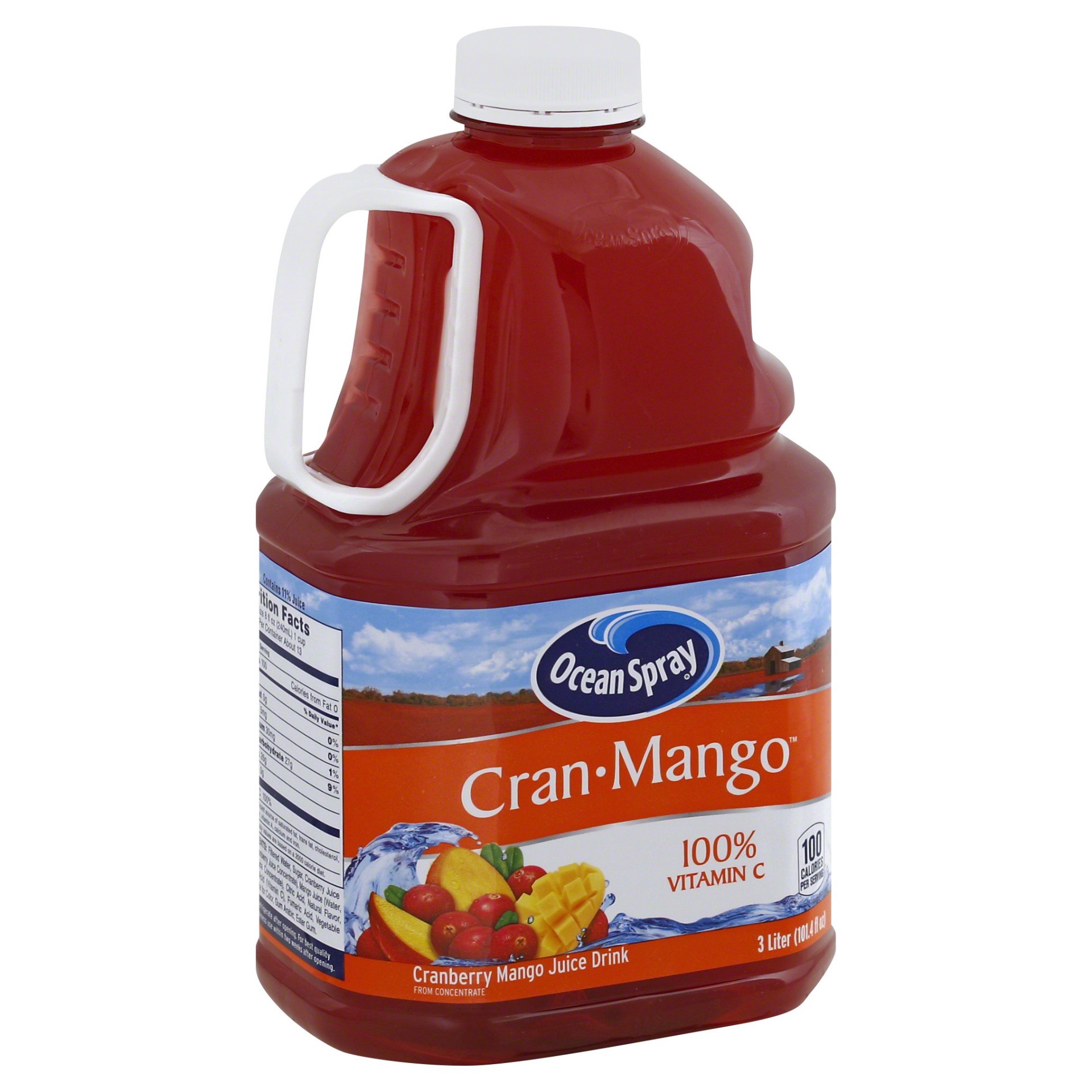 slide 1 of 5, Ocean Spray Cran-Mango Juice Drink, 101.4 fl oz