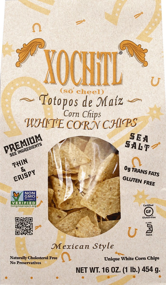 slide 1 of 4, Xochitl Corn Chips 16 oz, 16 oz