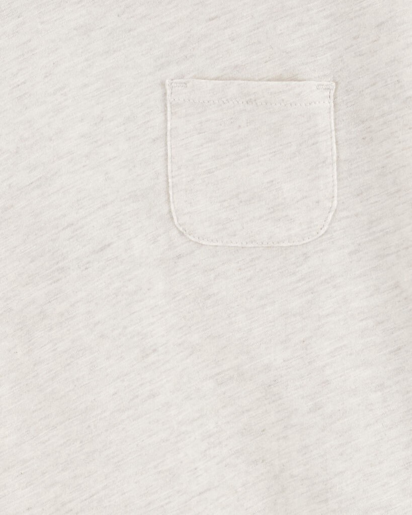 slide 2 of 3, Oshkosh Kid Slub Jersey Open Back Top Cream 7, 1 ct