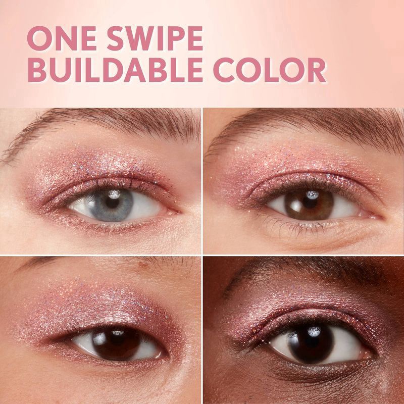 slide 10 of 10, COVERGIRL Exhibitionist by Kelsea Ballerini Liquid Glitter Eyeshadow - Nashville Dream - 0.13 fl oz, 0.13 fl oz