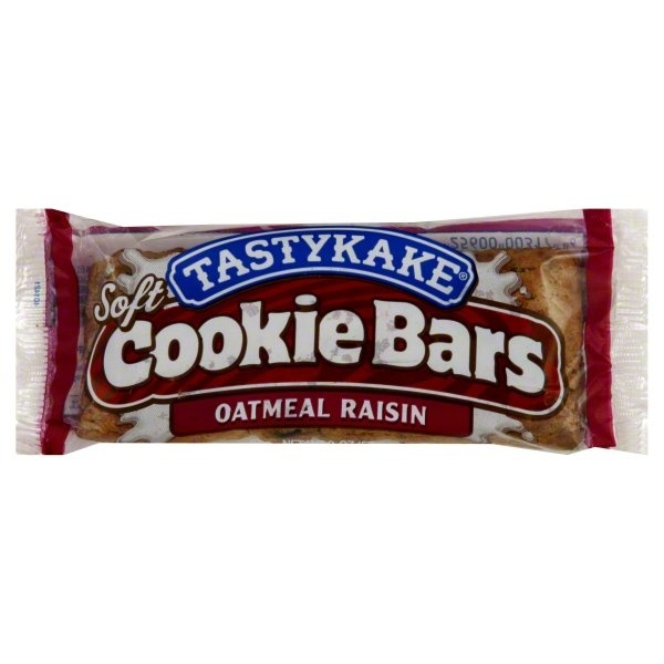 slide 1 of 1, Tastykake Oatmeal Raisin Cookie Bars, 1.75 oz