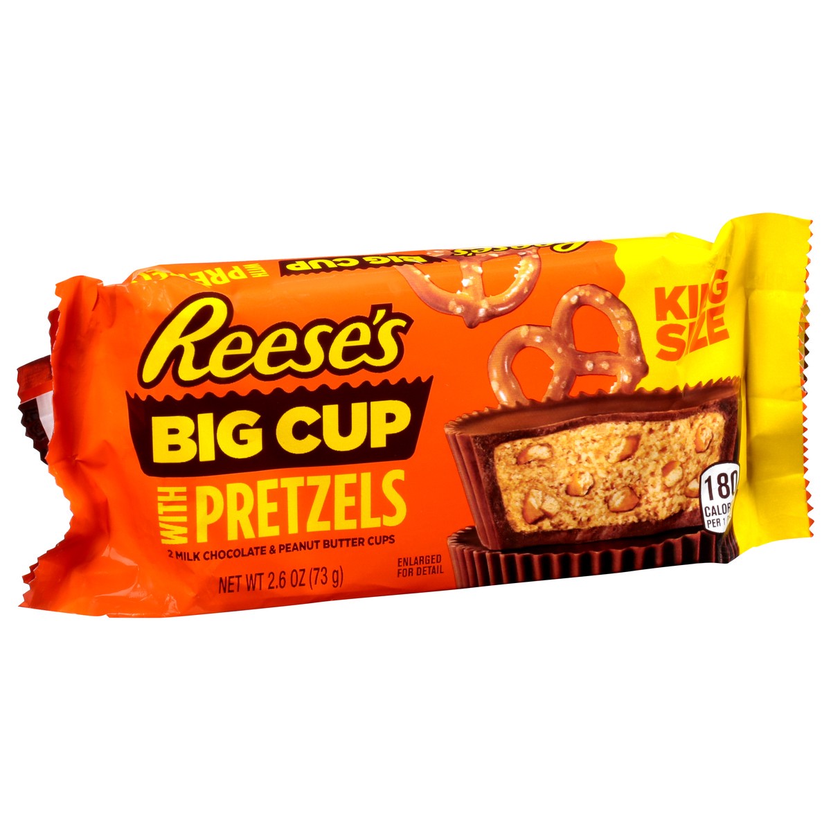 slide 11 of 11, Reese's Stuffed with Pretzels King Size Bar - 2.6oz, 2.6 oz