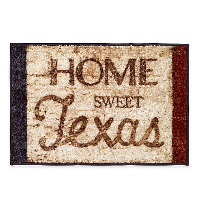 slide 1 of 1, Avanti Home Sweet Texas Accent Rug, 1 ft 8 in x 2 ft 6 in