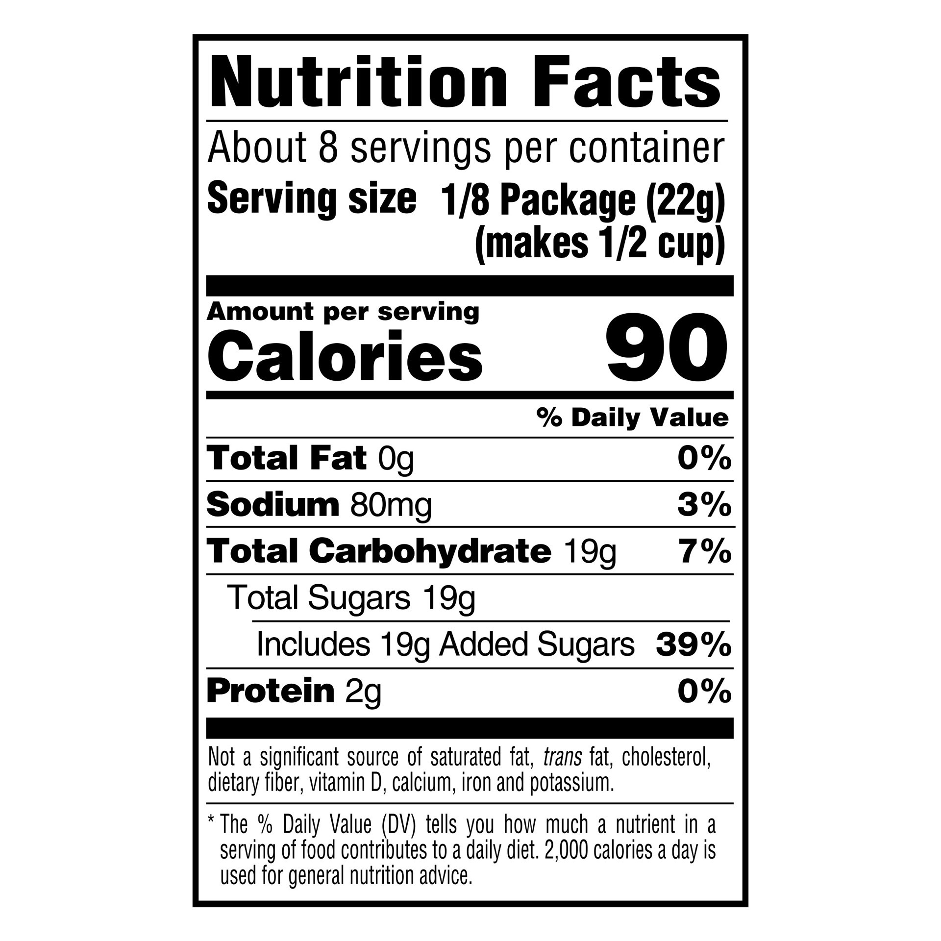 slide 4 of 5, Jell-O Orange Artificially Flavored Gelatin Dessert Mix, Family Size, 6 oz Box, 6 oz