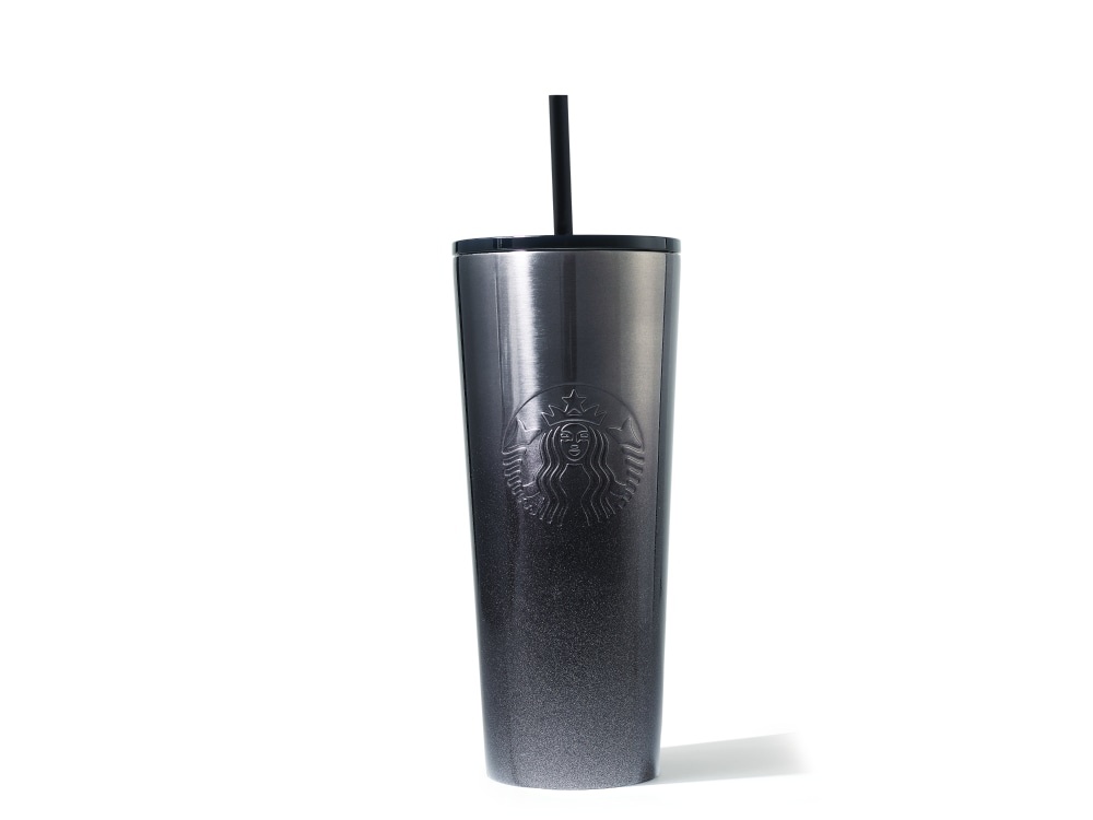 slide 1 of 1, Starbucks Gradient Glitter Cold Cup - Black - 24 oz, 24 oz