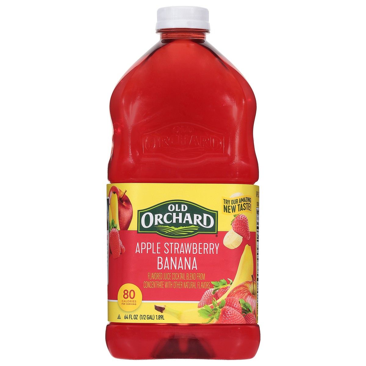 slide 1 of 15, Old Orchard Strwbrry Banana Apple Juice - 64 fl oz, 64 fl oz