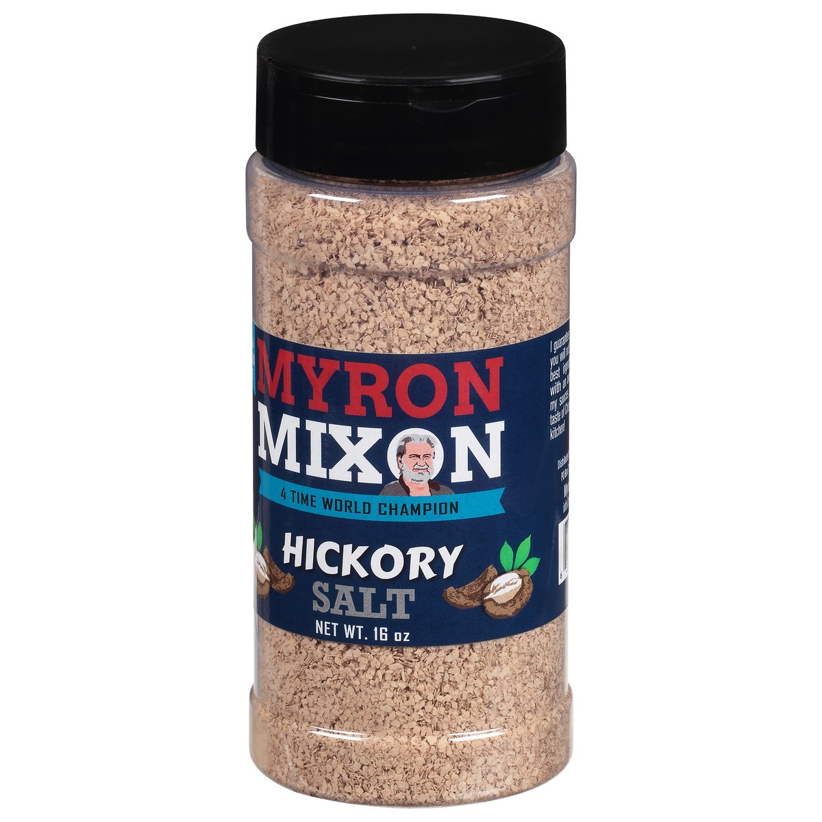 slide 5 of 9, Myron Mixon Hickory Salt 16 oz, 16 oz