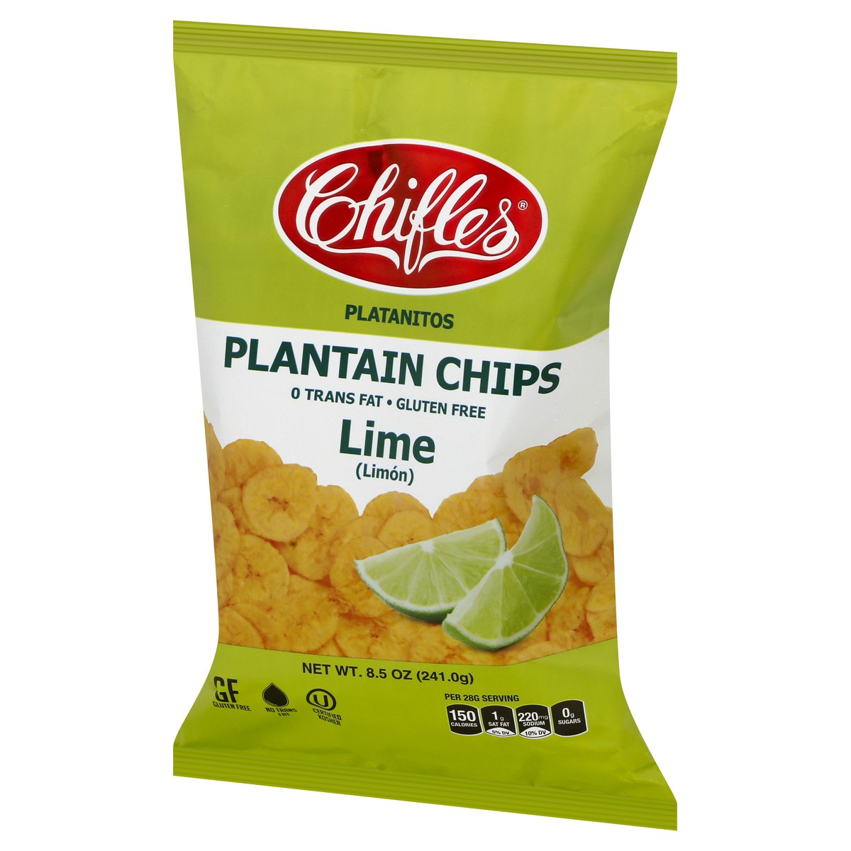 slide 2 of 9, NON BRAND Chifle's Platanitos (Plantain Chips) Lime Flavor, 8.5 oz