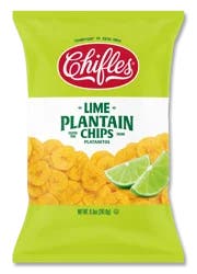 NON BRAND Chifle's Platanitos (Plantain Chips) Lime Flavor - 8.5 oz