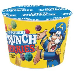 Cap'n Crunch's Sweetened Corn & Oat Cereal Crunch Berries 1.30 Oz