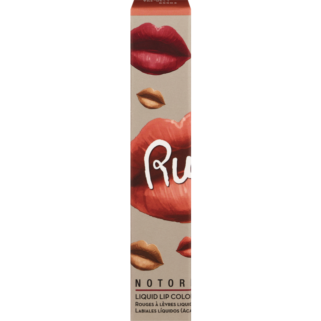 slide 1 of 1, Notorious Liq Lip Color Below Belt, 0.008 oz