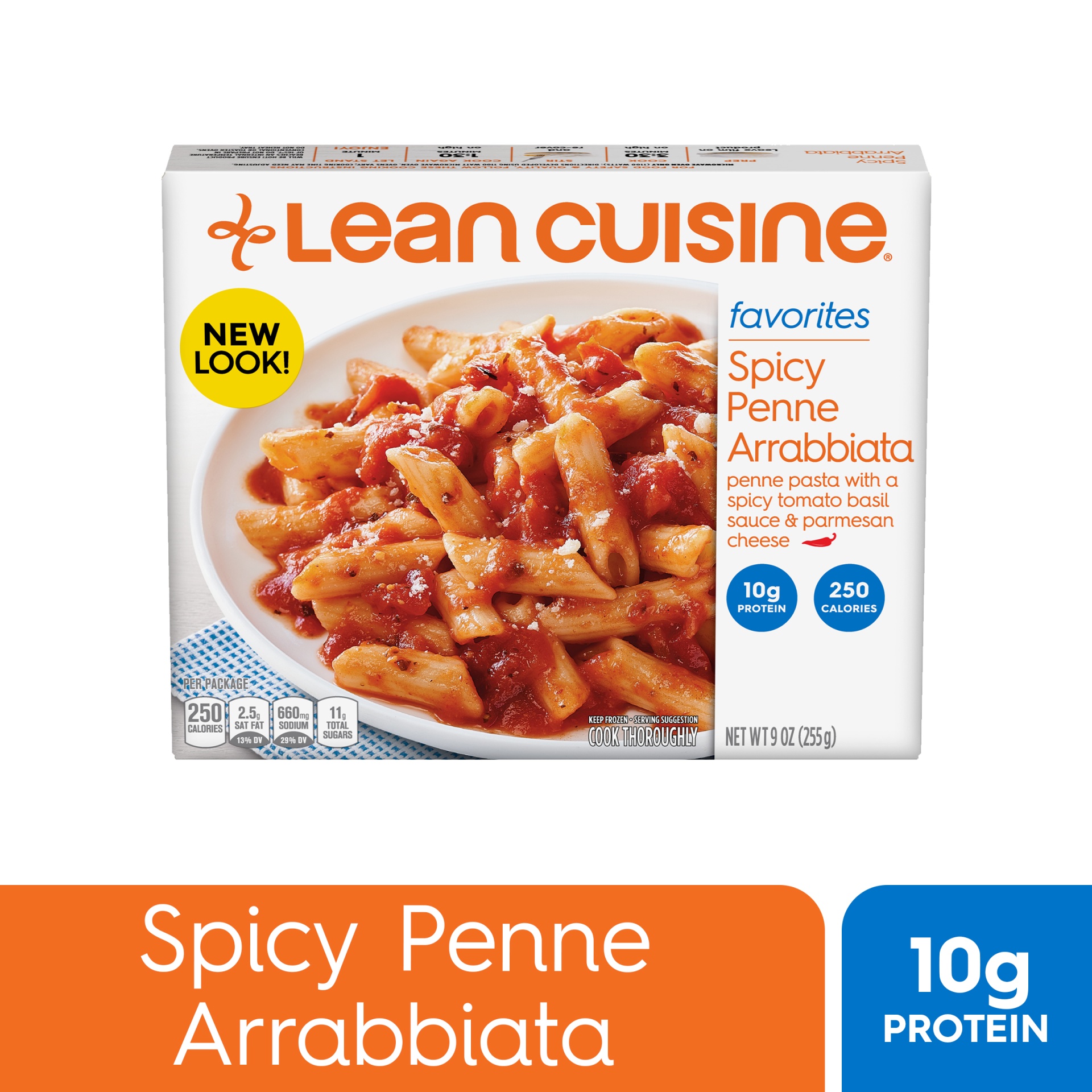 slide 1 of 2, Lean Cuisine Marketplace Spicy Penne Arrabbiata, 9 oz