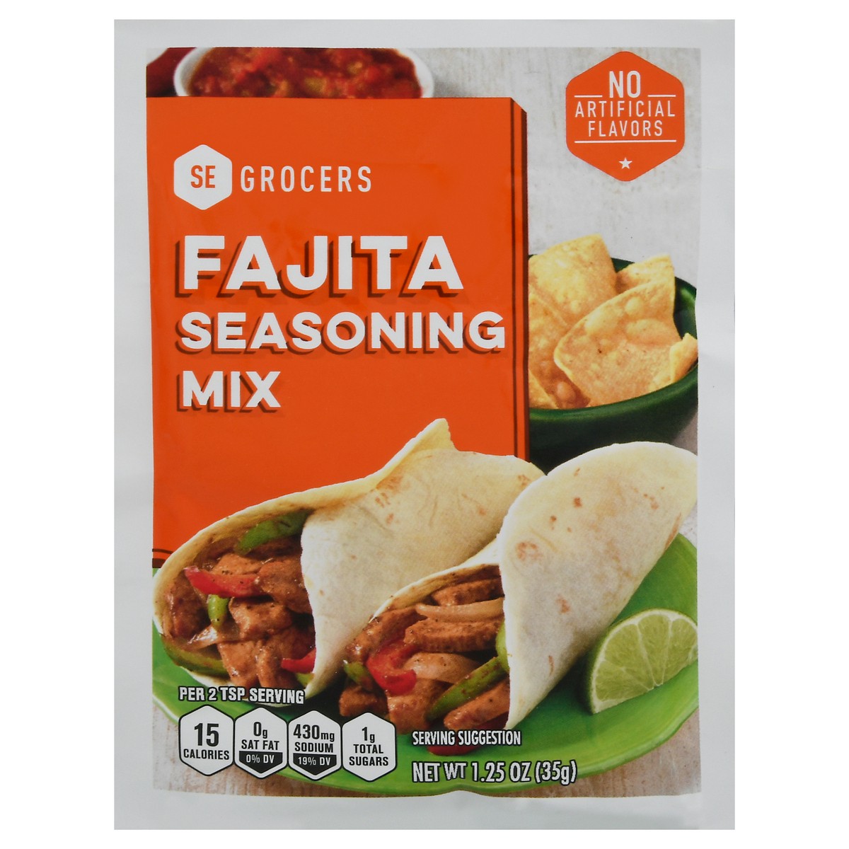 slide 4 of 4, Se Grocers Fajita Seasoning, 1.2 oz