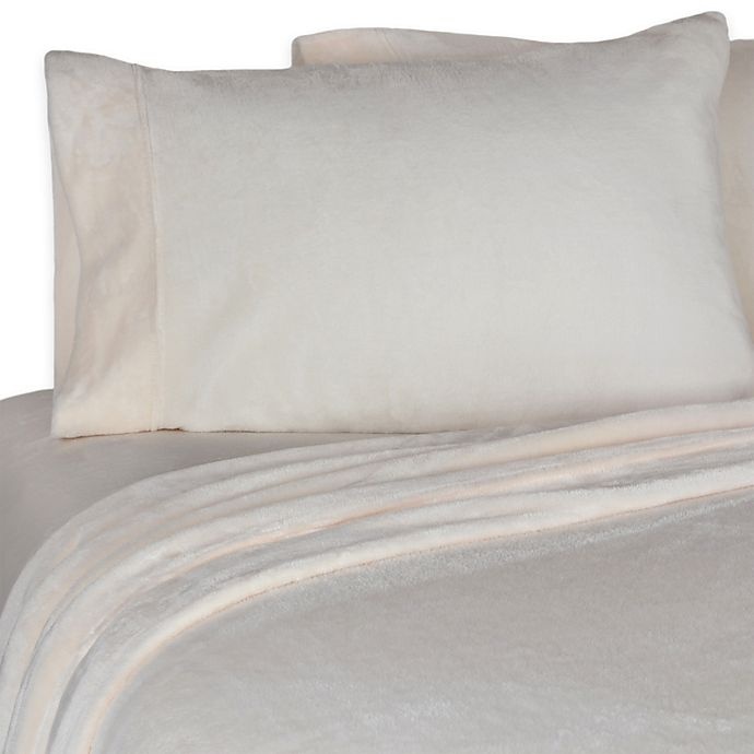 slide 1 of 1, Berkshire Blanket Berkshire VelvetLoft Full Sheet Set - Ivory, 1 ct