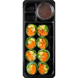 Hissho Sushi Salmon Spring Wrap