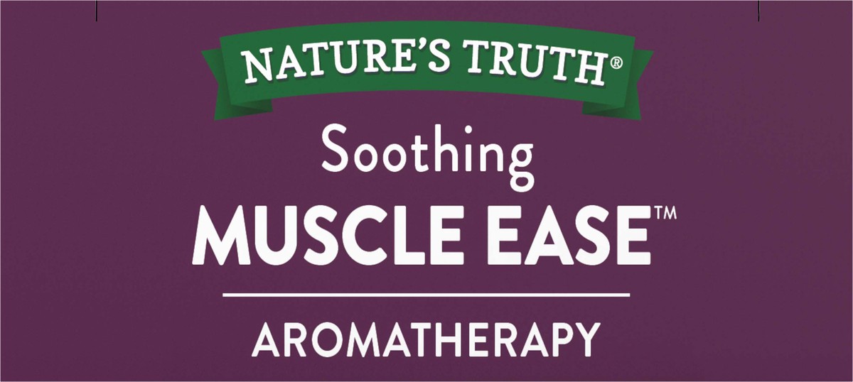 slide 8 of 8, Nature's Truth Muscle Ease Soothing Essential Oil 0.33 fl oz, 0.33 fl oz