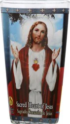 St. Jude Candle Co. Sacred Heart of Jesus Candle 1 ea