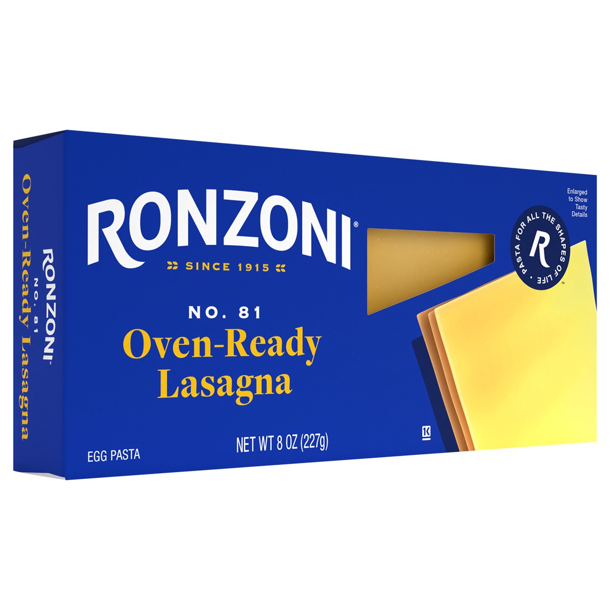 slide 2 of 9, Ronzoni Oven Ready Lasagna No-Boil Pasta for Baking, 8 oz