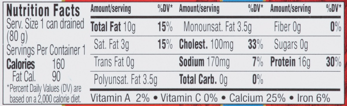 slide 4 of 11, Bumble Bee Gourmet Brisling Wild Sardines in Water 3.75 oz. Box, 3.75 oz