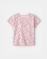 Carter's Girls Floral Top - Pink Floral L