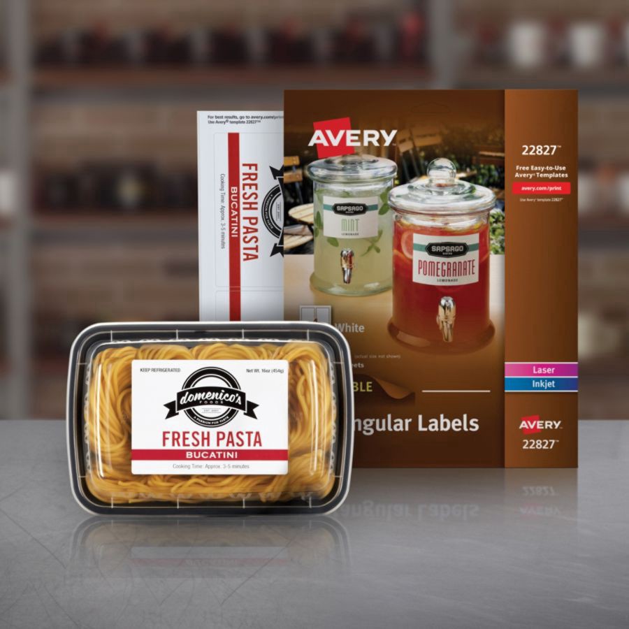 slide 7 of 10, Avery Removable Durable Labels, TrueBlock Technology, 4-3/4 x 3-1/2, White, 32 ct