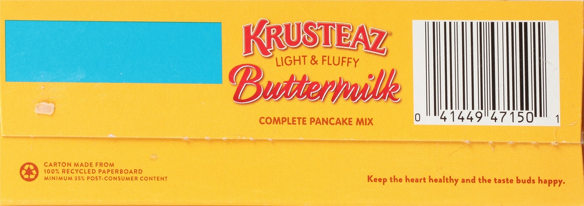 slide 8 of 11, Krusteaz Heart Healthy Pancake Mix, 25.2 oz