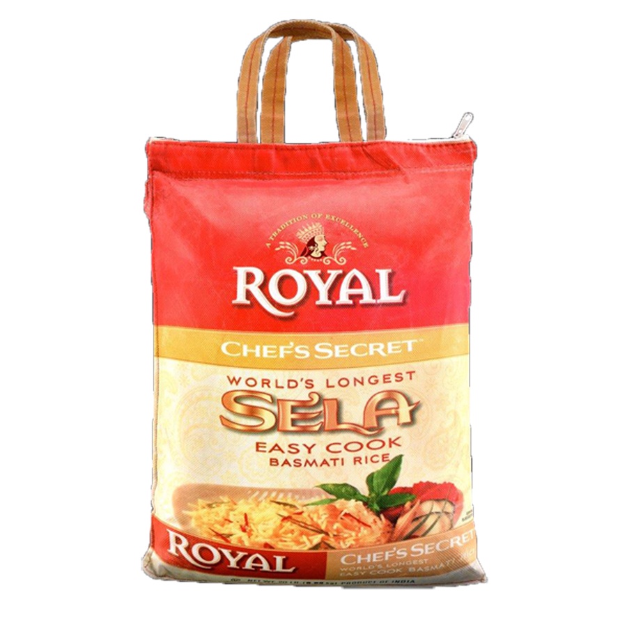 slide 1 of 1, Royal Chef's Secret Sela Easy Cook Basmati Rice, 20 lb
