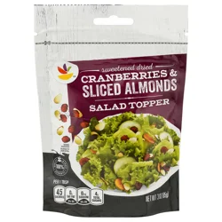 Giant Cranberries & Sliced Almonds Salad Topper