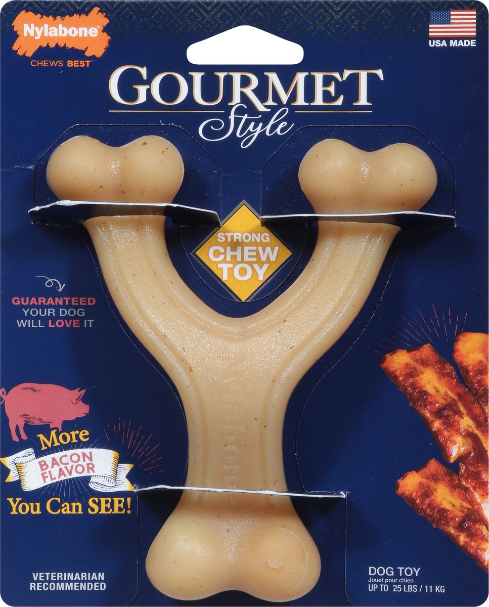 slide 5 of 9, Nylabone Gourmet Wishbone Sm - EA, 1 ct