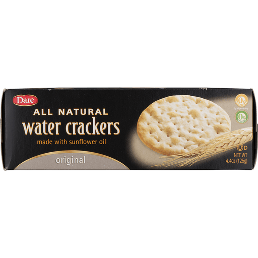 slide 8 of 9, Dare All Natural Original Water Crackers, 4.4 oz