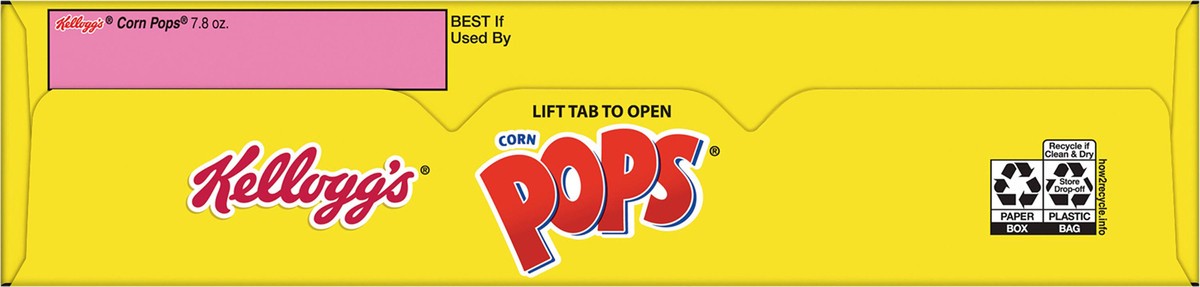 slide 5 of 8, Corn Pops Kellogg's Corn Pops Cold Breakfast Cereal Original, 7.8 oz, 7.8 oz