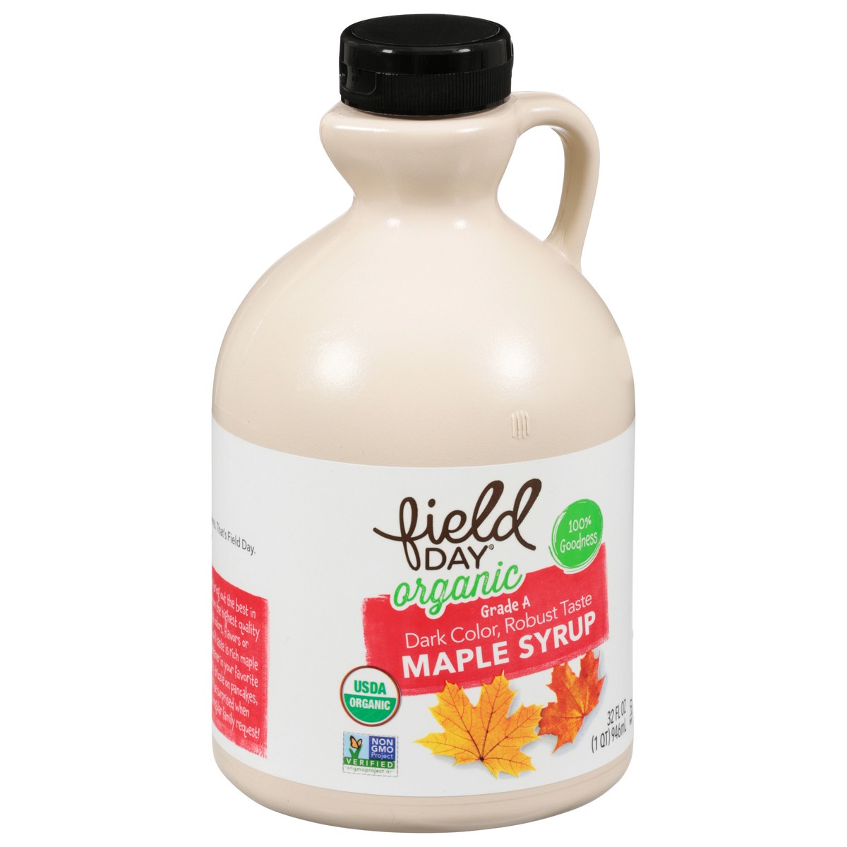 slide 11 of 14, Field Day Robust Taste Dark Color Organic Maple Syrup 32 fl oz, 32 fl oz