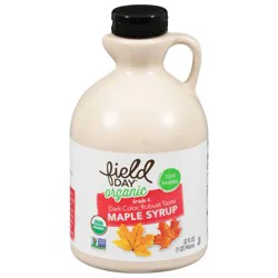 Field Day Robust Taste Dark Color Organic Maple Syrup 32 fl oz