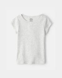 Carters Girls Rib Top - Grey Grey XL