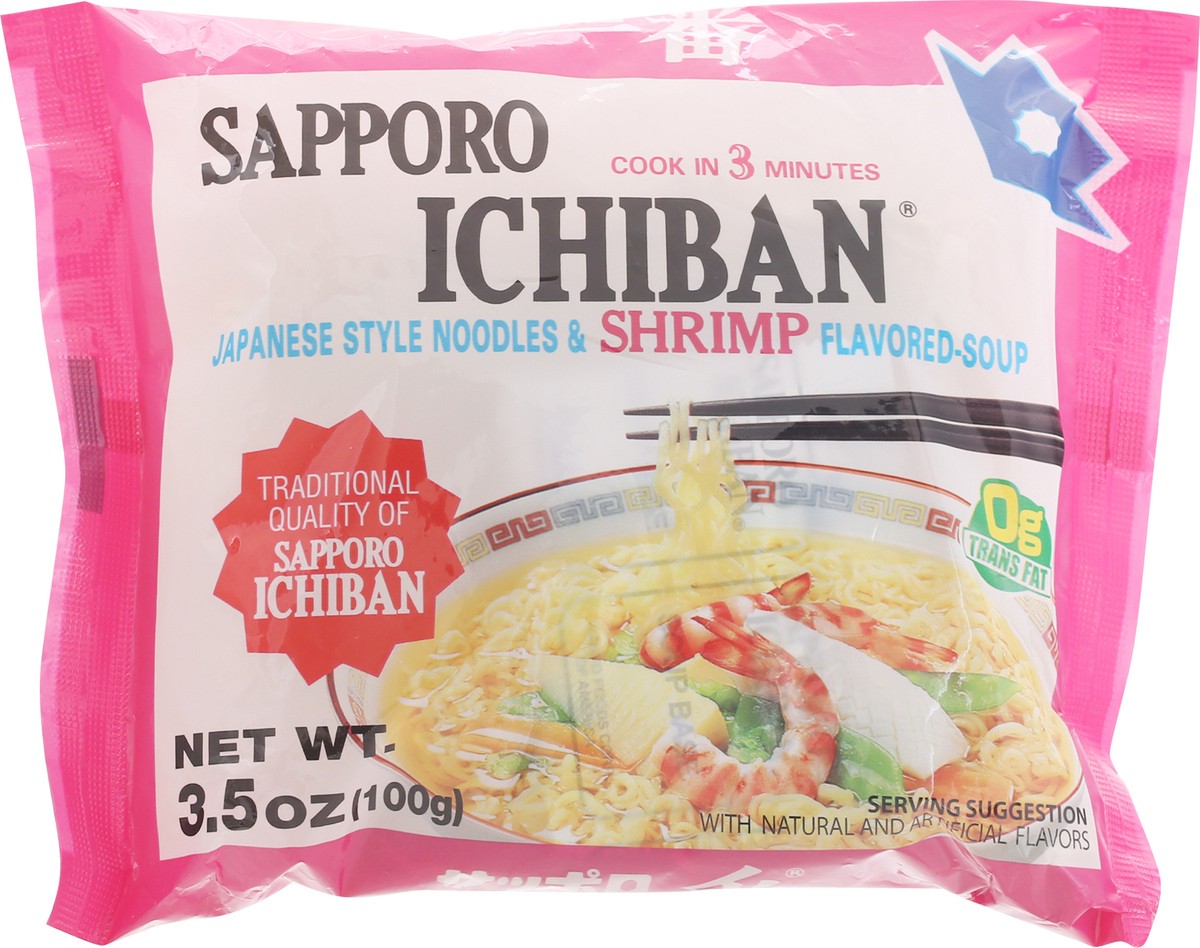 slide 1 of 9, Sapporo Shrimp Ramen, 3.5 oz