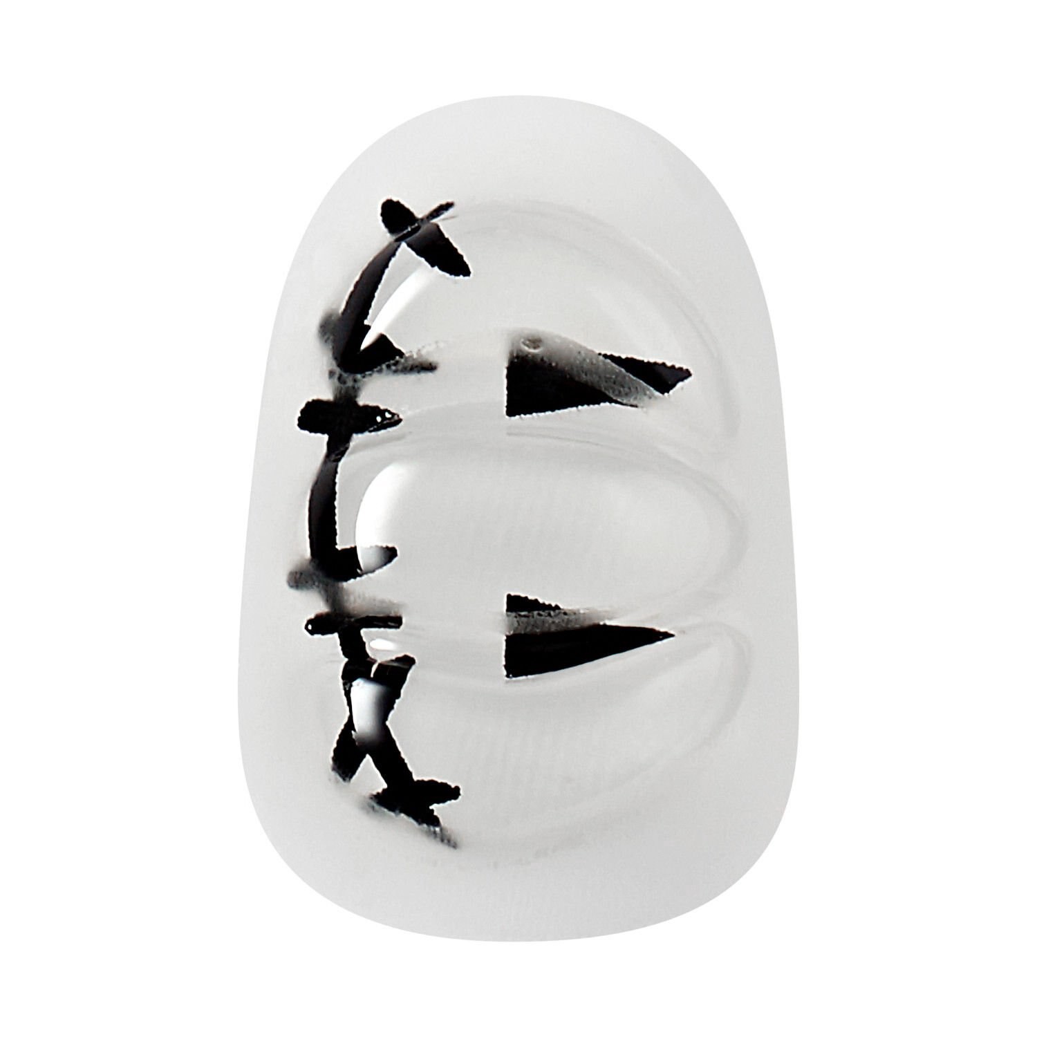 slide 2 of 5, Kiss Voguish Fantasy Nails, Creepy Flavors, 1 ct