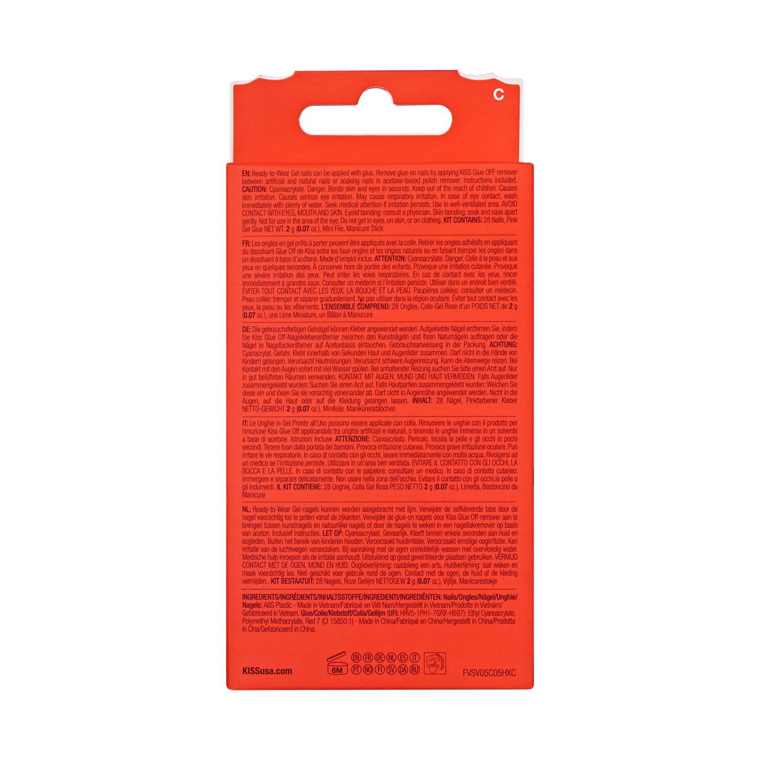 slide 4 of 5, Kiss Voguish Fantasy Nails, Creepy Flavors, 1 ct