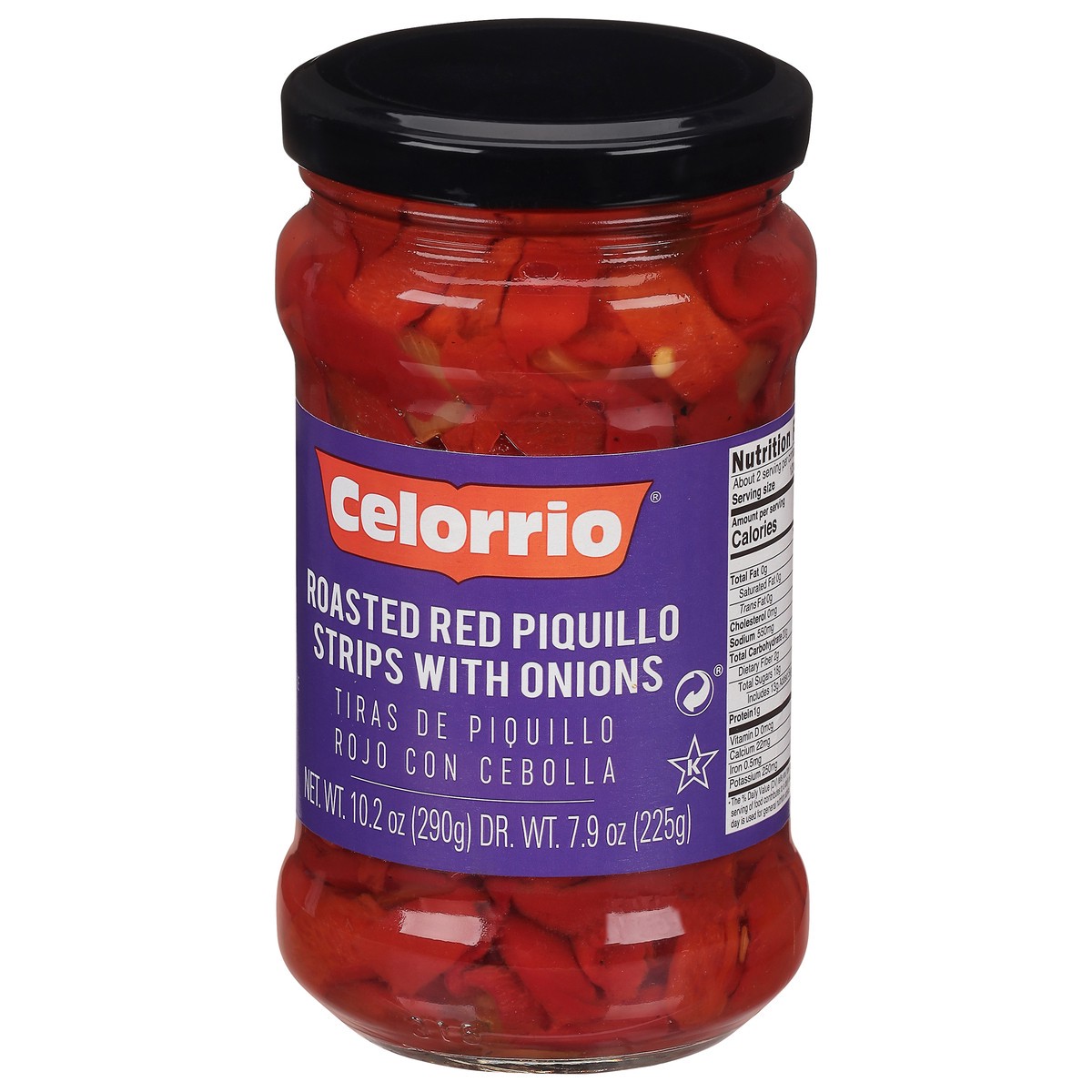 slide 9 of 9, Celorrio Roasted Red Piquillo Strips - 10.2 oz, 10.2 oz