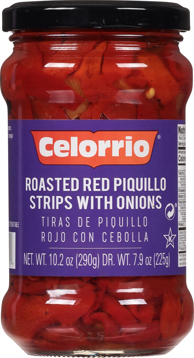 slide 2 of 9, Celorrio Roasted Red Piquillo Strips - 10.2 oz, 10.2 oz