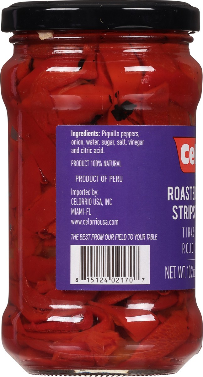 slide 6 of 9, Celorrio Roasted Red Piquillo Strips - 10.2 oz, 10.2 oz