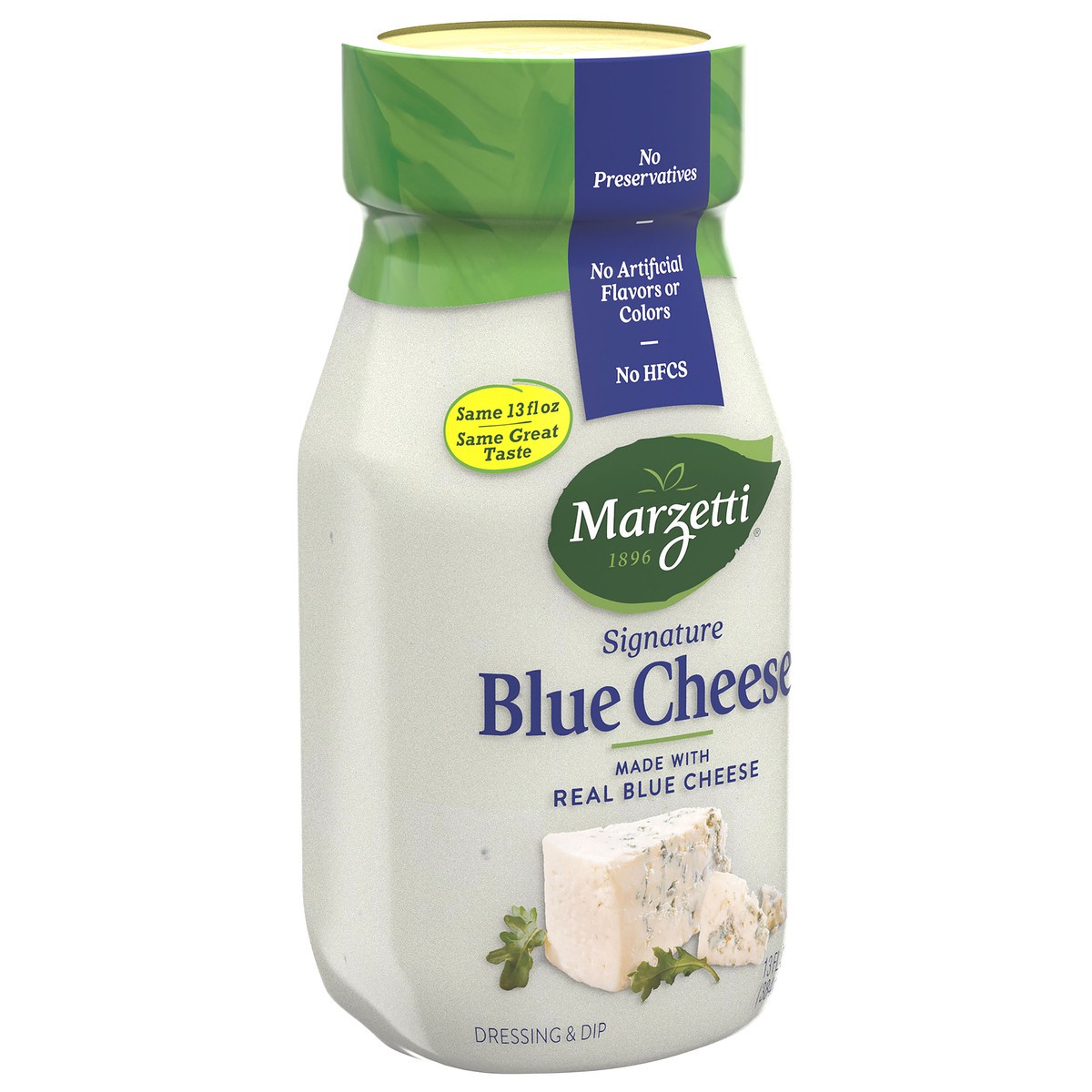 slide 4 of 9, Marzetti Signature Blue Cheese Dressing & Dip, 13 fl oz