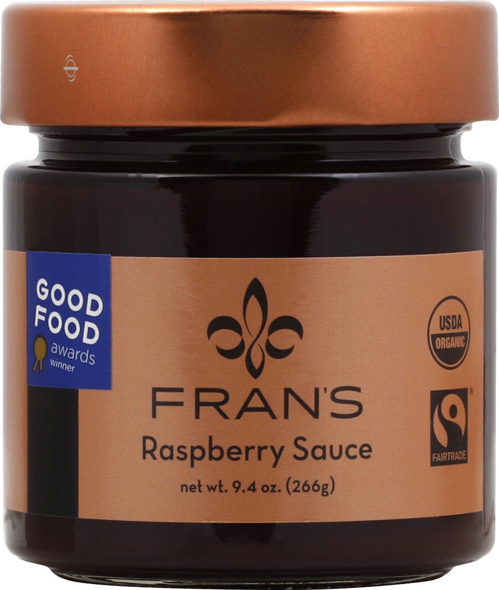 slide 3 of 7, Fran's Frans Sauce Pure Raspberry - 11 Oz, 11 oz