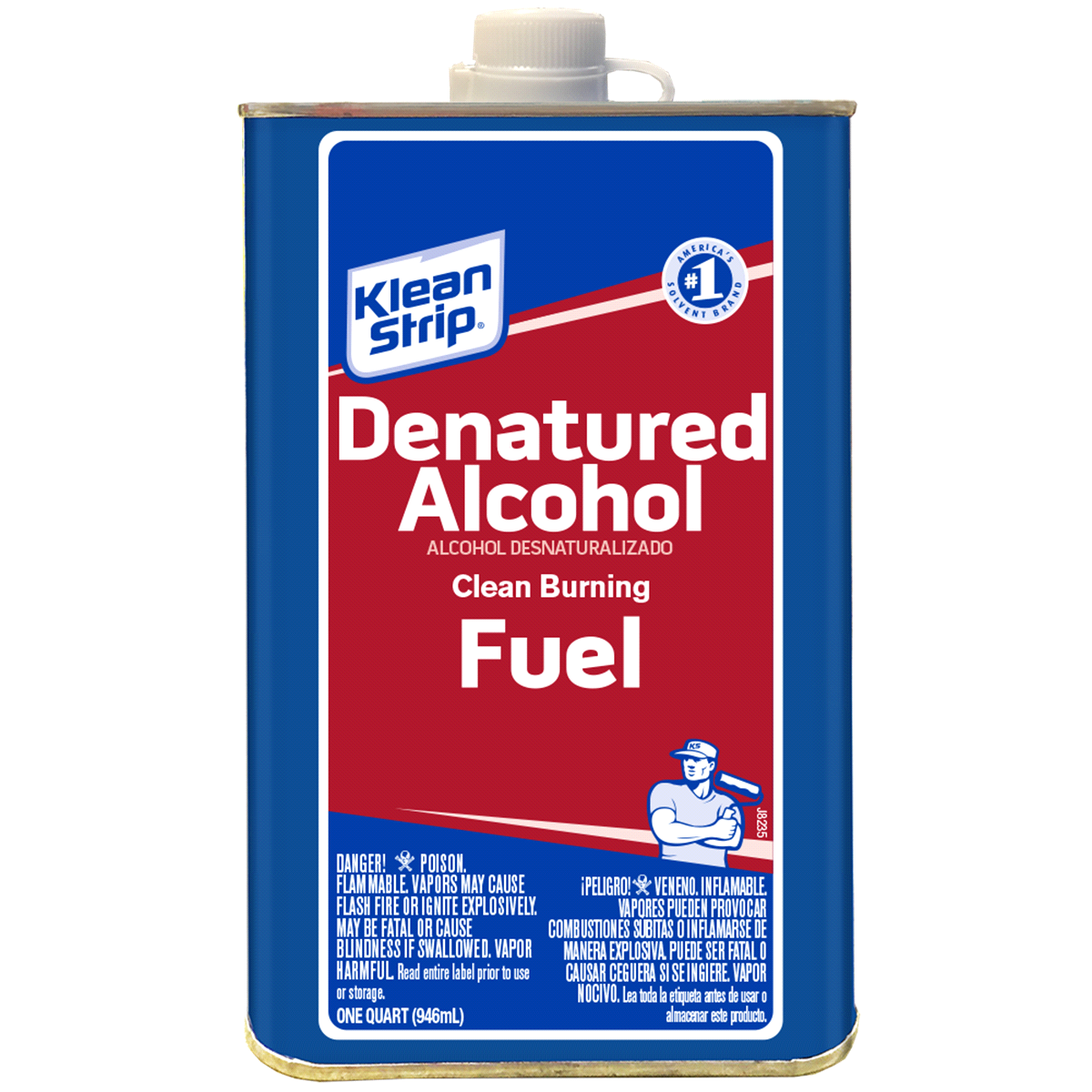 slide 1 of 5, Klean Strip Denatured Alcohol, 1 qt