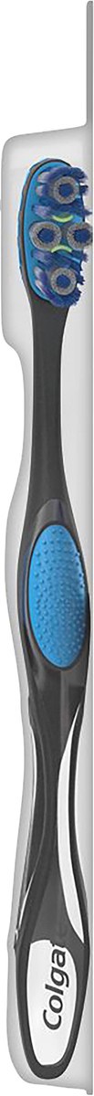 slide 6 of 7, Colgate 360° Advanced Floss-Tip Bristles Toothbrush, Medium, 1 ct