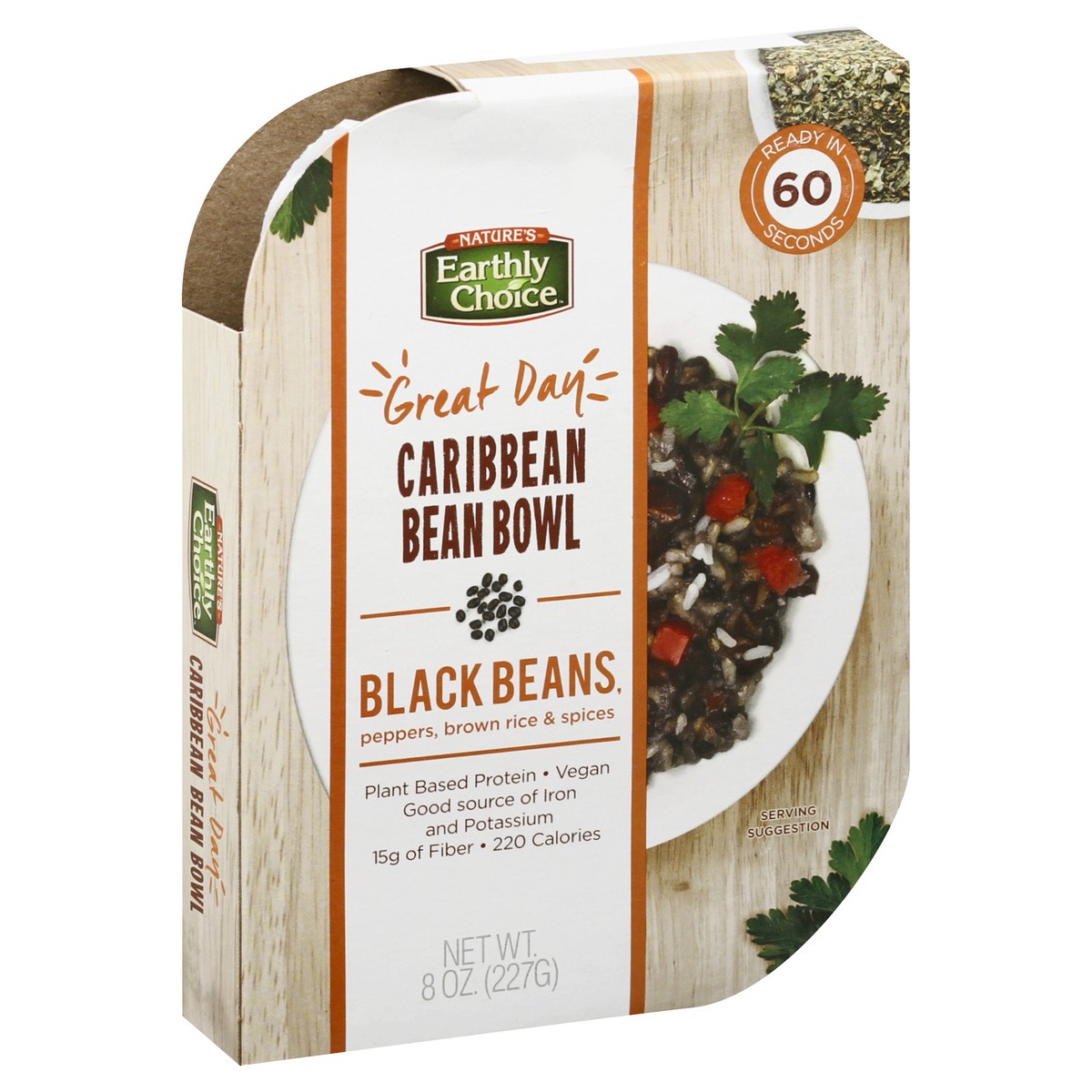 slide 9 of 12, Nature's Earthly Choice Caribbean Bean Bowl 8 oz, 8 oz