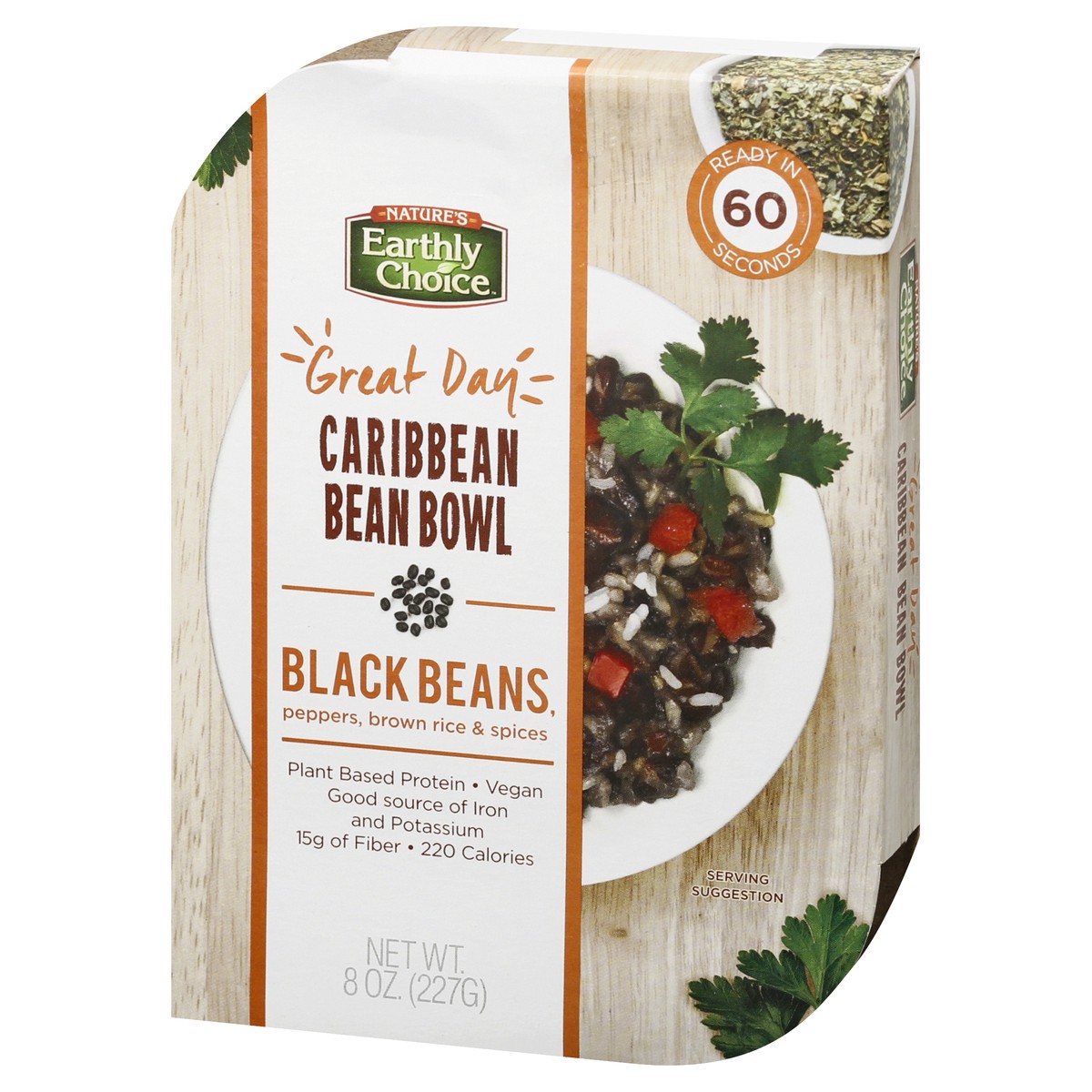 slide 3 of 12, Nature's Earthly Choice Caribbean Bean Bowl 8 oz, 8 oz